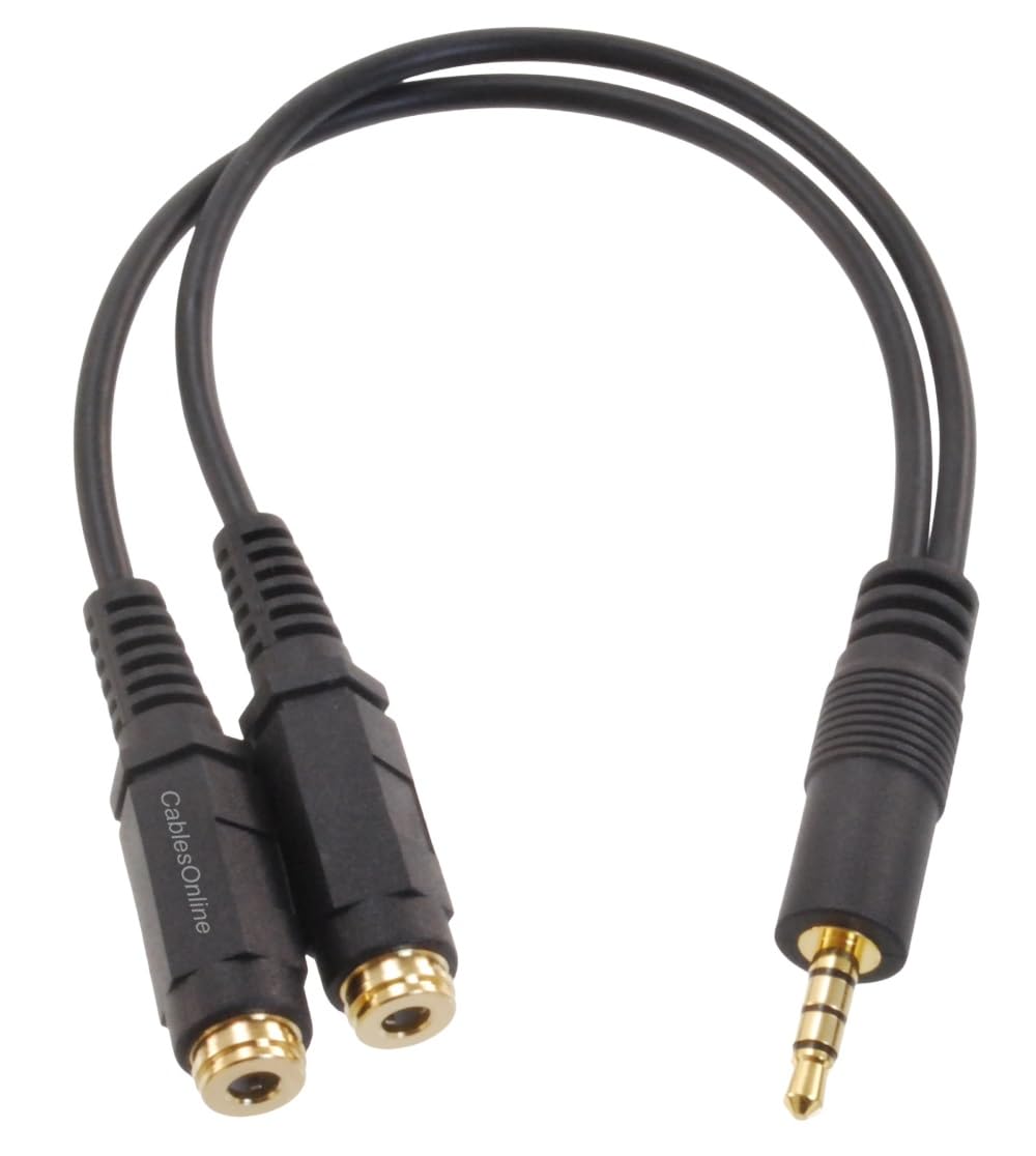 treasure ハイタッチ　4/30 ユニットA ２部 Amazon.com: CablesOnline 3.5mm TRRS Male to Dual TRRS Female